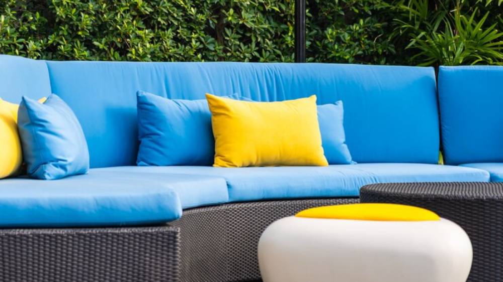 Outdoor upholstery fabric